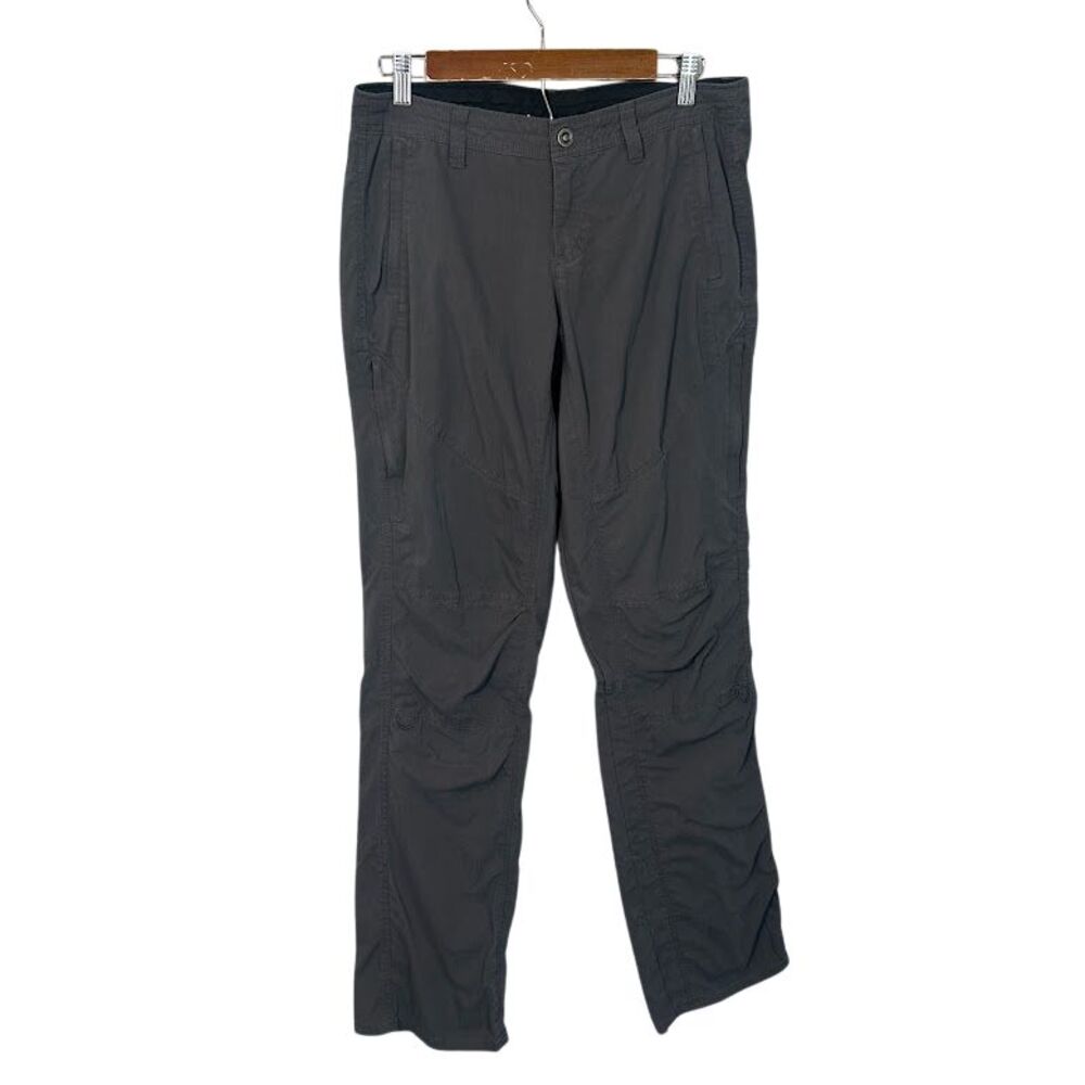 Kuhl Womens Spire Roll-up Hiking Outdoor Pants Gray 8 Long Tall